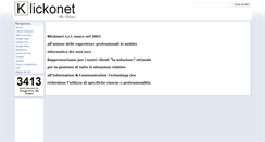 Desktop Screenshot of klicko.net
